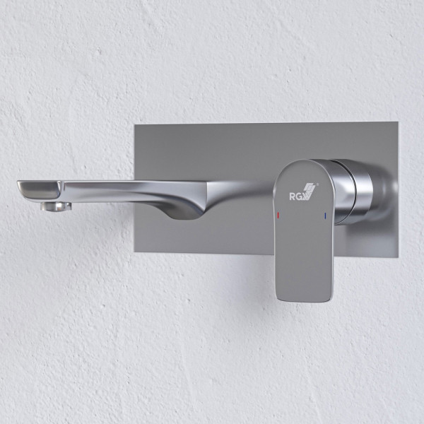 Смеситель для ванны и душа RGW Shower Panels встраиваемый хром (51140546-01) Смеситель для ванны и душа RGW Shower Panels встраиваемый хром (51140546-01)