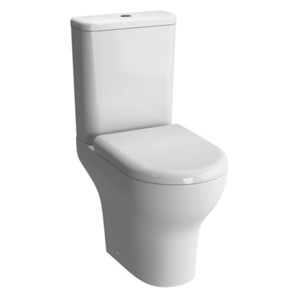 Унитаз-компакт Vitra Zentrum Open-back 610х380х830 с сиденьем soft-close (9012B003-7204)