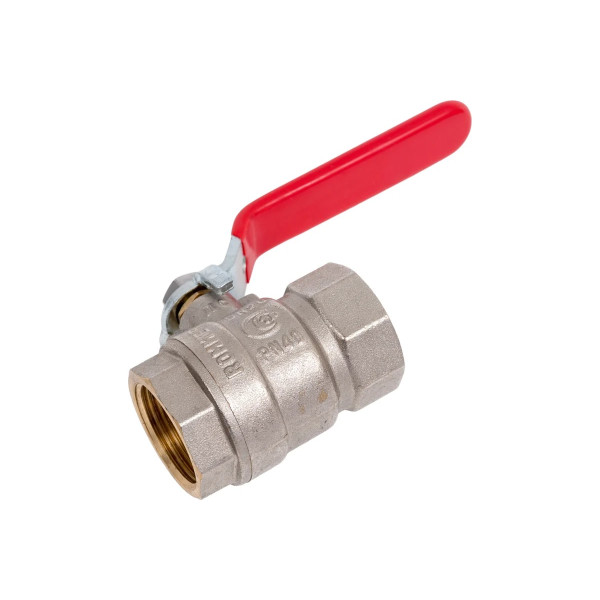 Кран 3/4" ВВ шаровый Rommer (ГОСТ, красная ручка) RBV-0001-2110320 Кран 3/4" ВВ шаровый Rommer (ГОСТ, красная ручка) RBV-0001-2110320