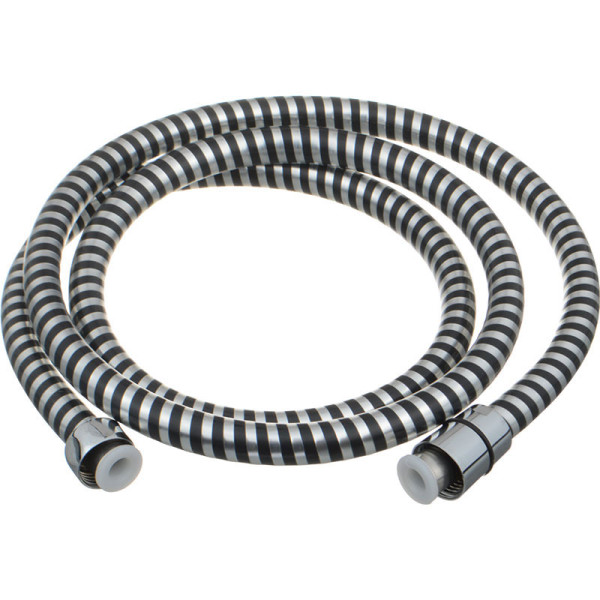 Шланг для душа Melodia della vita BLACK SILVER 150 см оружейная сталь (MKP20383P_sb)