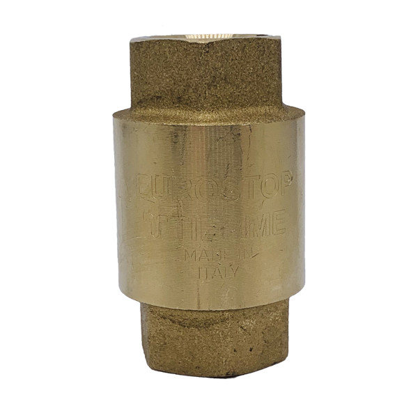 Клапан обратный вертикальный Tiemme 1/2" с латунным седлом (3500030) Клапан обратный вертикальный Tiemme 1/2" с латунным седлом (3500030)