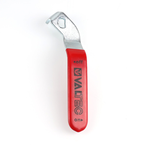 Ручка для шарового крана Valtec Base 1 1/2" (красная плоская ручка) VT.220.S.08 Ручка для шарового крана Valtec Base 1 1/2" (красная плоская ручка) VT.220.S.08