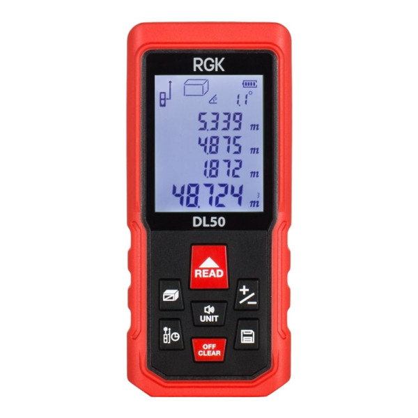 Дальномер лазерный RGK DL50 (4610011873904) Дальномер лазерный RGK DL50 (4610011873904)