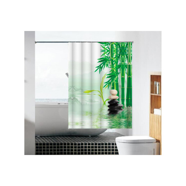 Шторка для ванны текстильная Melodia 180х180 см Стойкость (MZ-97) Шторка для ванны текстильная Melodia 180х180 см Стойкость (MZ-97)