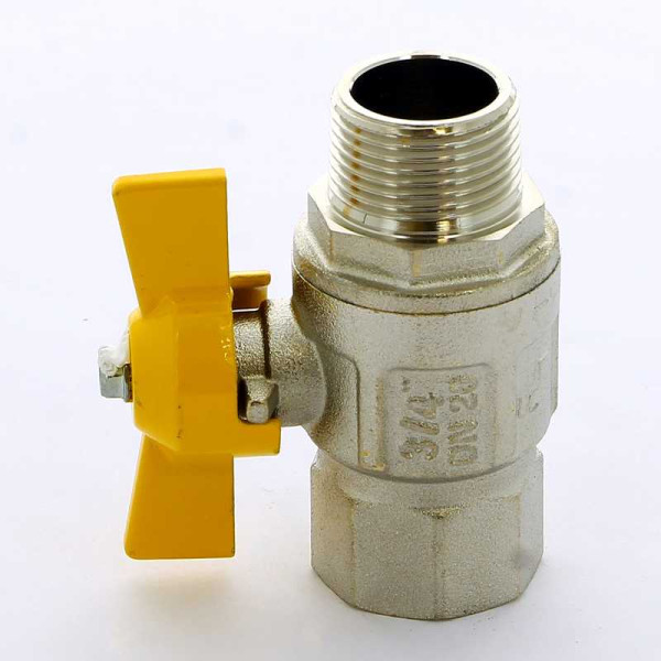 Кран газовый Itap 3/4" ВН шаровый London (бабочка) (069B034) Кран газовый Itap 3/4" ВН шаровый London (бабочка) (069B034)