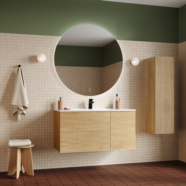 Зеркало с подсветкой и термообогревом 100 см Bild Iddis (BIL10T0i98)