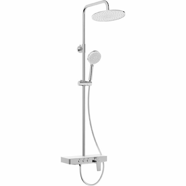 Система душевая Iddis Shelfy хром (SHESB3Bi06) Система душевая Iddis Shelfy хром (SHESB3Bi06)