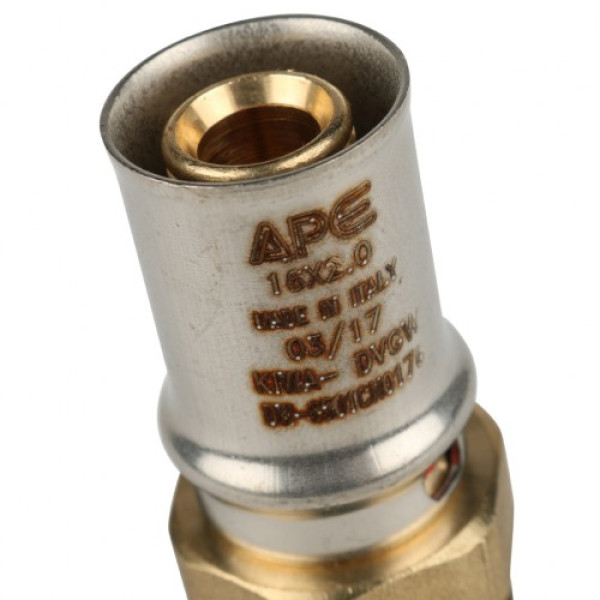 Соединение прямое 16*1/2"Н Stout (пресс) SFP-0001-001216 Соединение прямое 16*1/2"Н Stout (пресс) SFP-0001-001216