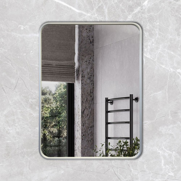 Зеркало Comforty Ситара 600x800x35 серебро глянцевый (00-00020612)