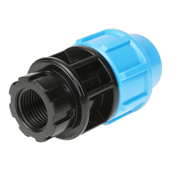 Соединение прямое 20*1/2"В Джилекс (для п/э трубы, PP) (9218)