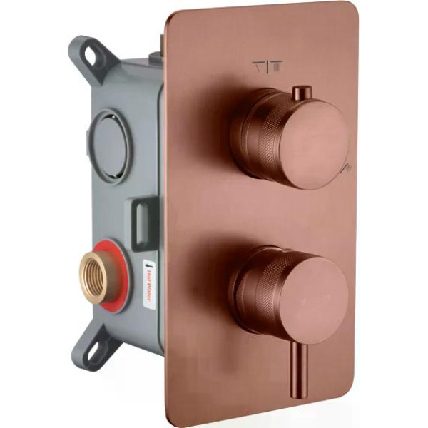 Смеситель для душа Boheme CELL BRB (брашированная бронза) (135-2-BRB)