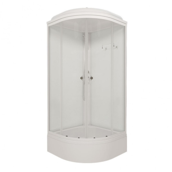 Душевая кабинаTriton Ультра 90x90 стекло прозрачное, профиль белый (DK321)