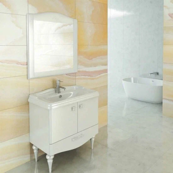 Зеркало Comforty Монако 600x800x30 белый (00-00001240) Зеркало Comforty Монако 600x800x30 белый (00-00001240)