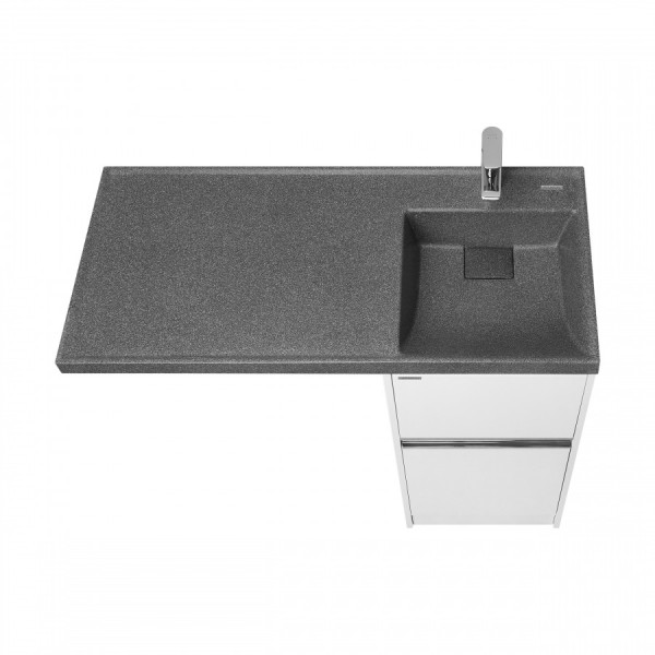 Тумба напольная Aquaton Лондри 420x496x860 белый (1.A236.0.01L.H01.0)