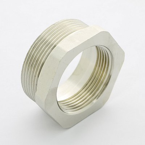 Футорка 1 1/2"Вх2"Н Uni-Fitt (никель) 604N7600