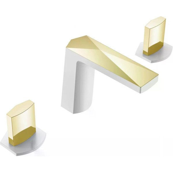 Смеситель для раковины Boheme Venturo Белый (150-WG-ICE)