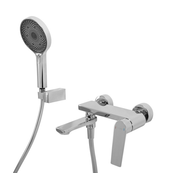 Смеситель для ванны и душа Cezares Comfort хром глянцевый (COMFORT-VD-01)