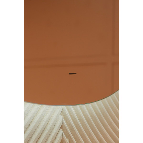 Зеркало Abber Teil 109,8x110,5 с подсветкой, бесконтактный выключатель, диммер (AG6503S)