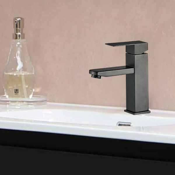 Смеситель для раковины Wesnaart Kubus черный (KUB13-210Black) Смеситель для раковины Wesnaart Kubus черный (KUB13-210Black)