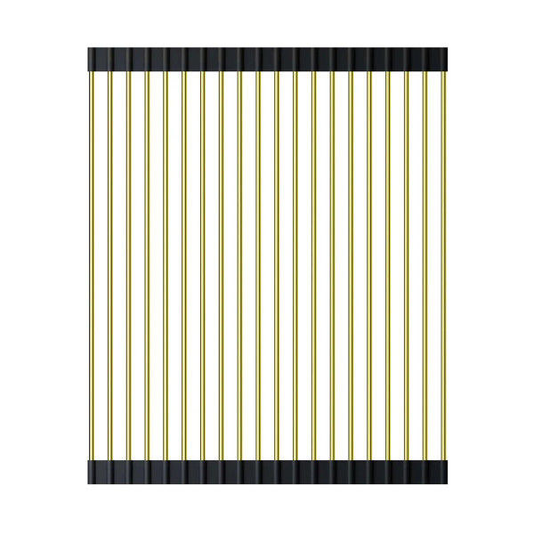 Коврик для мойки Omoikiri ROLL-01-LG 425x350 черный (4997001)