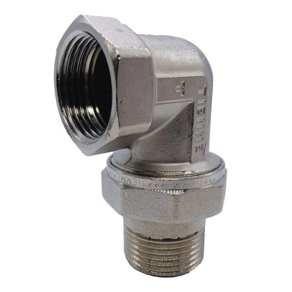 Сгон угловой (американка) 1" ВН с O-RING Tiemme (никель) (1500250 / 1565N000606) Сгон угловой (американка) 1" ВН с O-RING Tiemme (никель) (1500250 / 1565N000606)