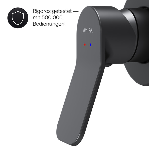 Смеситель для душа AM.PM X-Joy черный (F85A65022) Смеситель для душа AM.PM X-Joy черный (F85A65022)