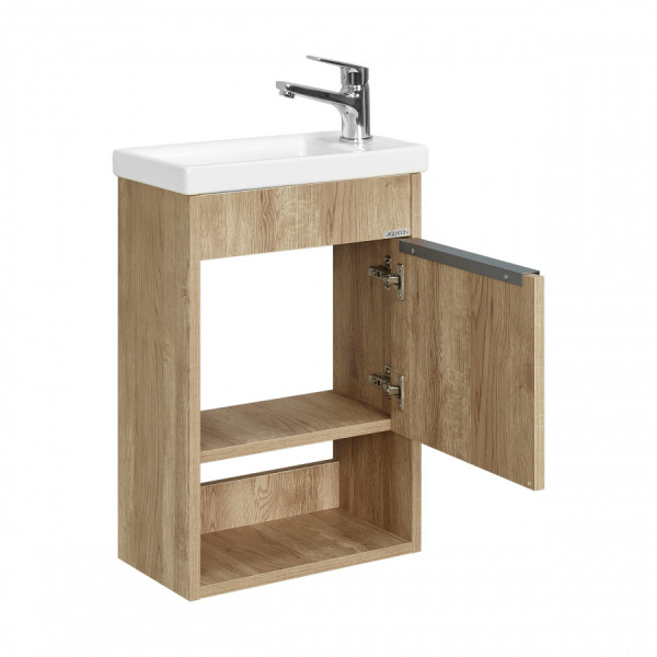 Тумба подвесная Aquaton Хоуп 384x212x550 коричневый (1.A287.1.01H.P6C.0)