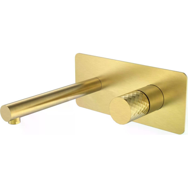 Смеситель для раковины Boheme Stick MG (золото-матовый) (125-MG)