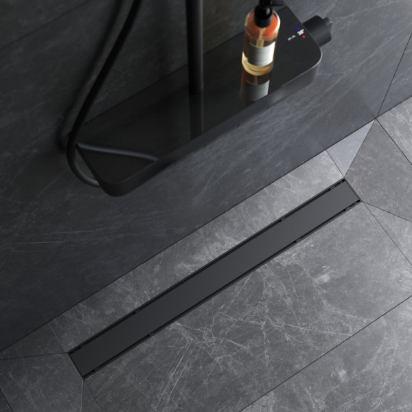 Душевой лоток AM.PM PrimeFlow линейный универс затвор Tile 80 см черн мат (W02SC-U11-080-04BM) Душевой лоток AM.PM PrimeFlow линейный универс затвор Tile 80 см черн мат (W02SC-U11-080-04BM)