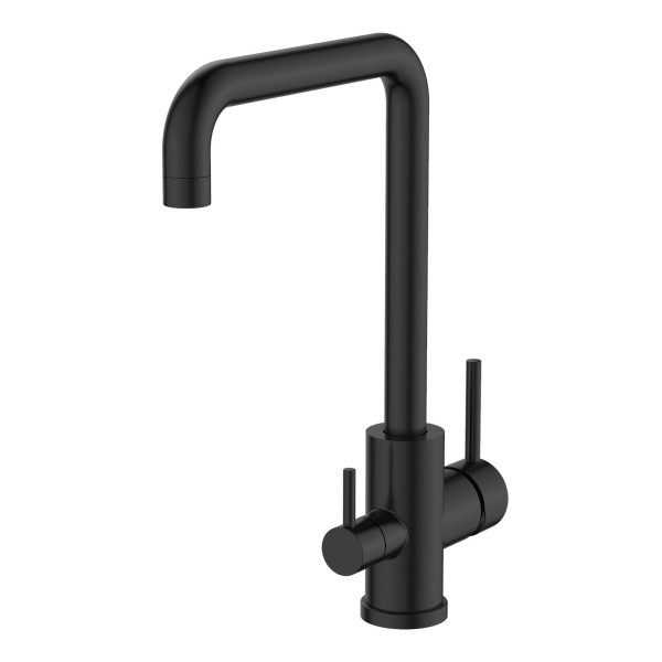 Смеситель для кухни Voda черный с подключением к фильтру (FW519Black) Смеситель для кухни Voda черный с подключением к фильтру (FW519Black)
