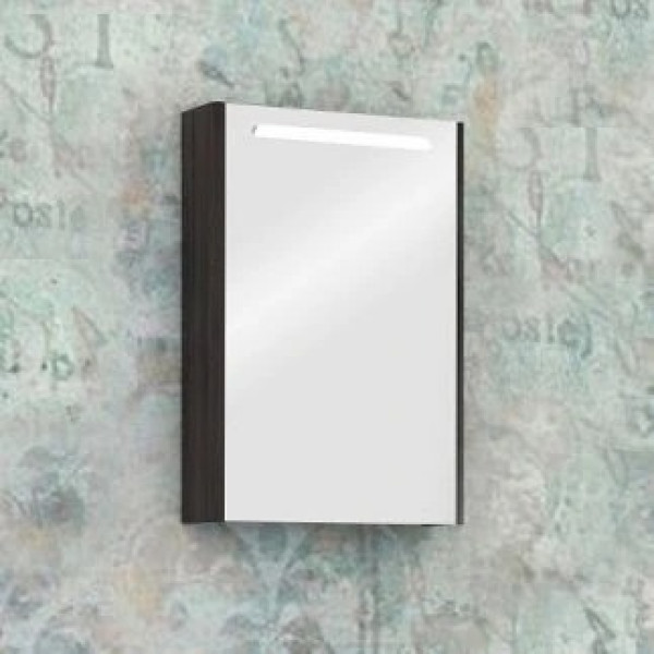 Шкаф зеркальный Aquaton Сильва 50 Дуб Макиато (1A215502SIW5L)