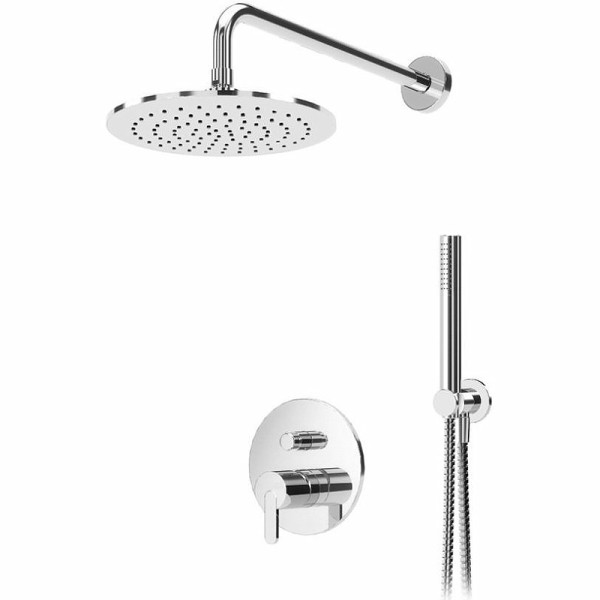 Душевая система Cezares Leaf хром (LEAF-DSIP-30-L-01)