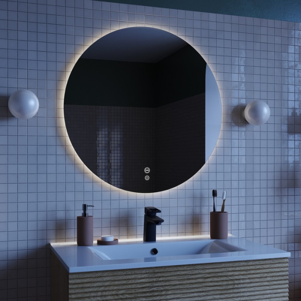 Зеркало Iddis с подсветкой и термообогревом Bild 80 (BIL80T0i98)