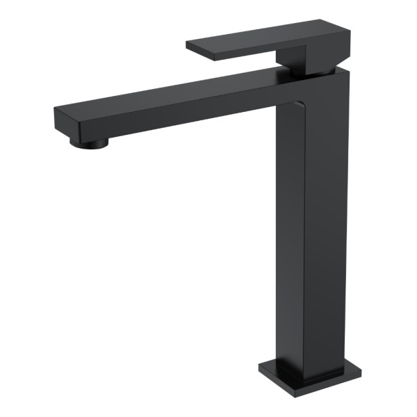 Смеситель для раковины Boheme Qubic черный (472-B) Смеситель для раковины Boheme Qubic черный (472-B)