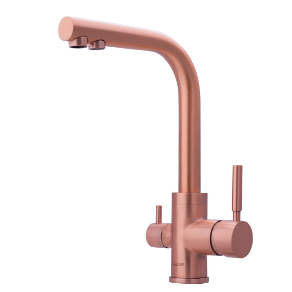 Смеситель для кухни Swedbe Selene Plus с каналом для фильтрованной воды медь (8148) Смеситель для кухни Swedbe Selene Plus с каналом для фильтрованной воды медь (8148)