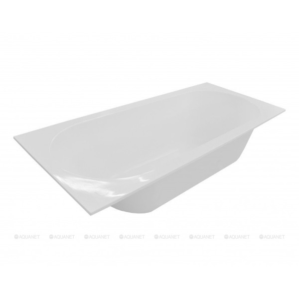 Ванна из искусственного камня Aquanet lotos Stone Slim 180х80 белая (368588)