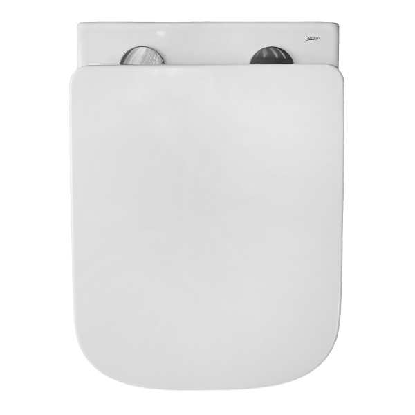 Инсталляция для подвесного унитаза Azario Forte 3/6л.+ подвесной унитаз Loranto DELPHI, с сиденьем микролифт (AZ-100-100F+91343)