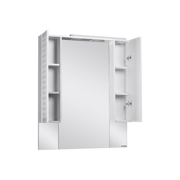 Шкаф зеркальный Домино Айсберг Волна 1-50 левый (DA1030HZ) Шкаф зеркальный Домино Айсберг Волна 1-50 левый (DA1030HZ)