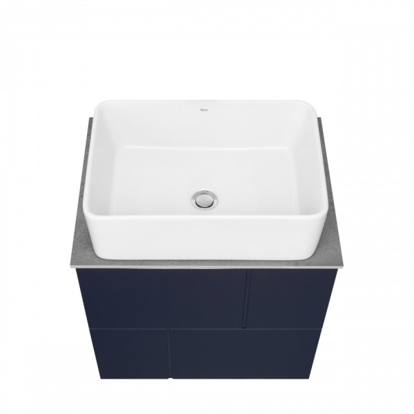 Тумба подвесная Roca Luna 586x450x560 синий (Z.RU93.0.776.6)