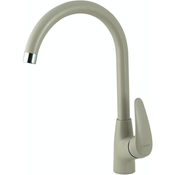 Смеситель для кухни Lemark Linara Color грей (LM0405PGR)