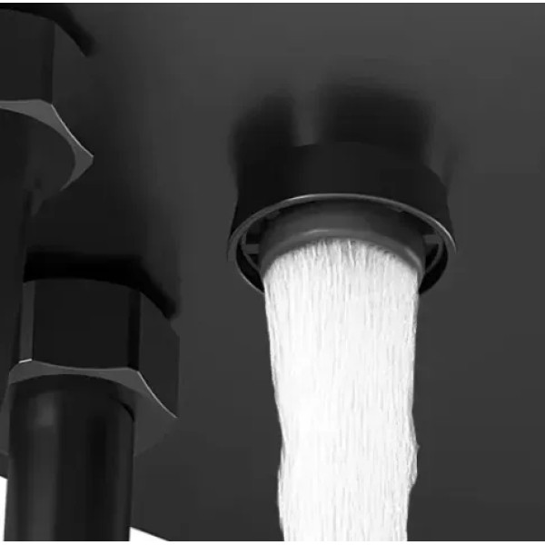 Душевая система термостатическая на четыре режима Rea Rob Gold mat (REA-P6623)