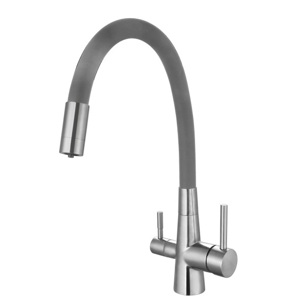 Смеситель для кухни Esko Coral с подключением к фильтру хром (CL 03 G) Смеситель для кухни Esko Coral с подключением к фильтру хром (CL 03 G)