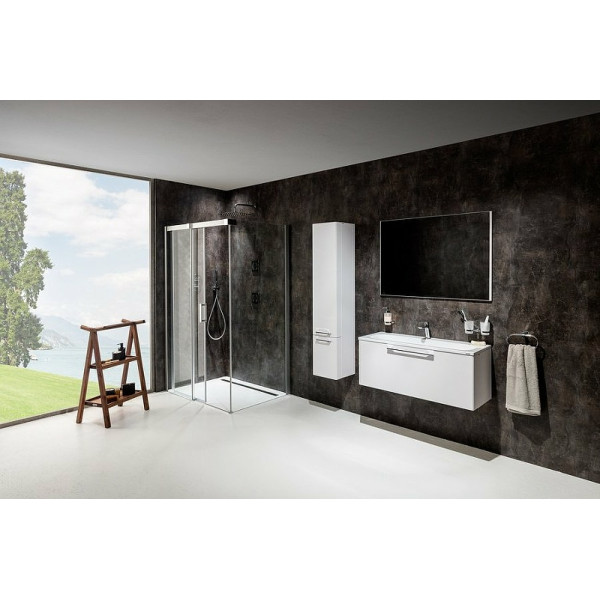 Душевой уголок Ravak Matrix 90x120x195 стекло прозрачное, профиль хром (0WLG7C0Z1)