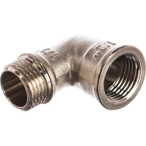 Угольник 1/2" ВН Valtec (никель) (VTr.092.N.0004)