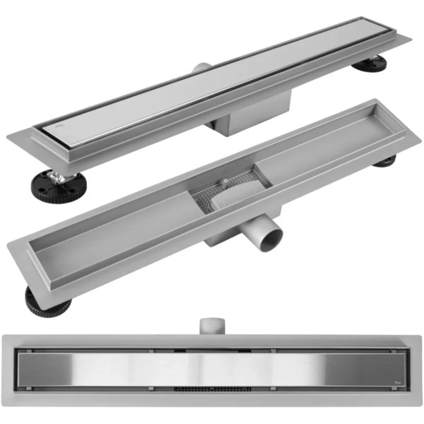 Лоток душевой Rea Neox 800 chrom матовый хром (REA-G2503)