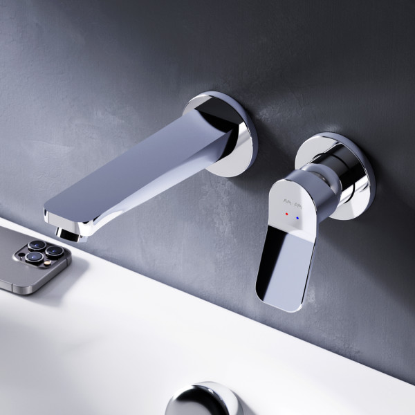 Смеситель для раковины AM.PM X-Joy монтируемый в стену, хром (F85A72600) Смеситель для раковины AM.PM X-Joy монтируемый в стену, хром (F85A72600)