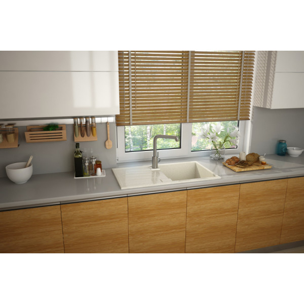 Мойка для кухни врезная Aquaton Верона 500x855x210 песочный (1.A710.0.32V.R22.0) Мойка для кухни врезная Aquaton Верона 500x855x210 песочный (1.A710.0.32V.R22.0)