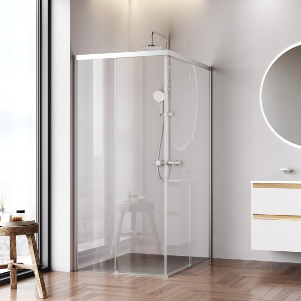 Душевой уголок AM.PM X-joy 120x90 стекло прозрачное, профиль хром матовый (W94G-403-120290-MT1K)