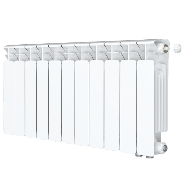 Радиатор биметаллический Rifar Base Ventil R 350 (11 секций, НП прав подкл. 50 мм.) (RB35011VR)