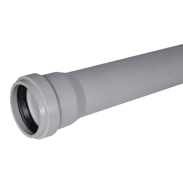 Труба 58x1500 Stout (PP, серый) (SKB-0001-058150)